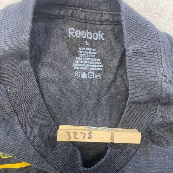 Reebok Green Bay Packers Aaron Rodgers Tee Thrifted Vintage Style Size L - Picture 10 of 10